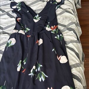 Floral Navy Dress